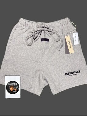 Fear Of God Essentials Dark Oatmeal SS22 Short